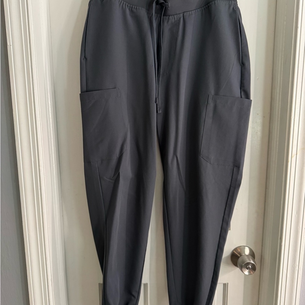 Women’s Mandala Pewter 9-Pocket Jogger Scrub Pants